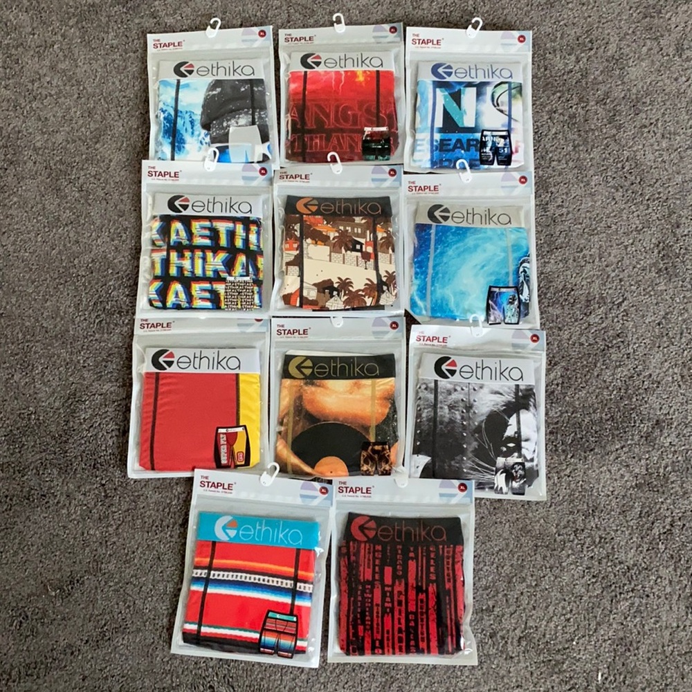 11 pairs of Men’s Ethika Staple